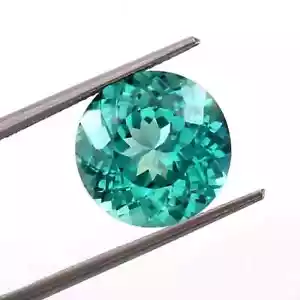 Piedra Preciosa Suelta Corte Redondo EGL AAA 15 quilates+ Brasil Verde Turmalina - Imagen 1 de 5