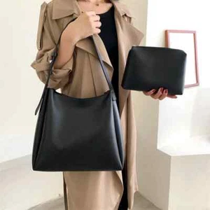 Leather Tote Bag Women 2025 Shoulder Side Bag Handbags and Purses Women Bag - Foto 1 di 29
