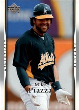 2007 Upper Deck Oakland Athletics Baseball Card #865 Mike Piazza