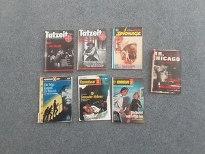 📚 Konvolut Krimis Kommissar x Tatzeit Spionage 📚 Groschenromane Heftchen - Bild 1 von 2