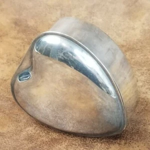 Gorham Silver Heart Shaped Trinket Box YC88 Electro Plate Monogramed Vintage - Bild 1 von 8