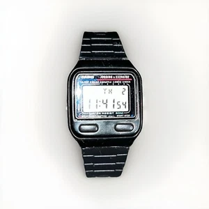 Casio Digitaluhr Vintage Aerobic Zeitmelodie Modell #471 JE-50W Japan - Bild 1 von 9