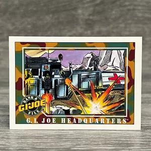 1991 GI Joe Impel Trading Card # 18 HEADQUARTERS Series 1 - Bild 1 von 2