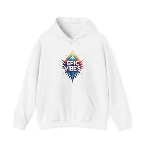 Epic Vibes Hoodie - Unique Design, Trendy Streetwear, Cool Urban Apparel - Picture 1 of 49