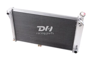POLISHED 3 ROWS ALUMINUM RADIATOR FOR 1988-1995 CHEVY TRUCKS VAN V6 V8 W/O EOC - Foto 1 di 10