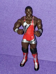 WWE SHELTON BENJAMIN 7" FIGURE RED SILVER WRESTLER 2003 JAKKS PACIFIC LOOSE - Picture 1 of 3