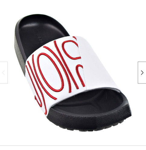 Sandali Jordan Nola da donna bianchi neri rossi slide (taglia a scelta) nuovi