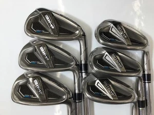 TaylorMade SIM2 MAX OS Iron Set 7-9,Pw,Aw,Sw 6pc Flex Regular KBS MAX MT85 Steel - Picture 1 of 6