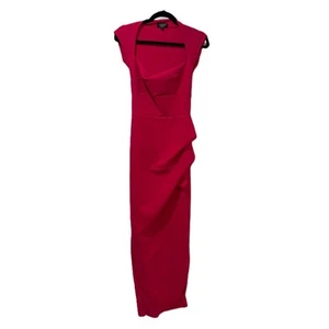 La Petite Morgenmantel Chiara Boni rosa elegant Maxi Abendkleid klassisch Italy Gr. 40 - Bild 1 von 9