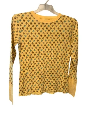 Camisa térmica vintage Y2k So Wear It Declare It para mujer talla XL manga larga búhos Foto 1 de 4