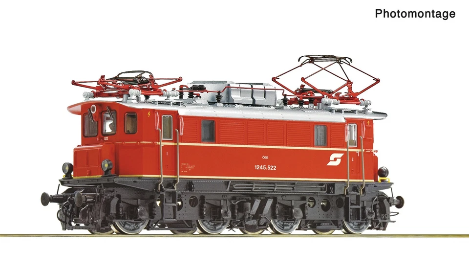Roco 7510121 H0 DC Elektrolokomotive 1245.522, ÖBB, digital mit Sound - Bild 1 von 1