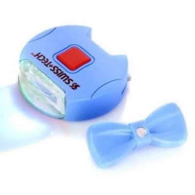 Juego de luces Swiss+Tech para collar y correa para mascotas, azul #ST13035 Foto 1 de 4