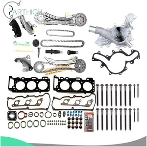 Water Pump Head Gasket Set Timing Chain Kit For 01-09 Mercury Ford 4.0L V6 - Bild 1 von 23