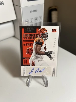 2012 Panini Contenders - Rookie Ticket Devon Still #129  (AU, RC) - Image 1 of 2