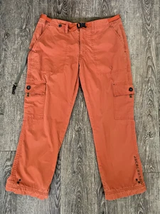 Y2K 90s Abercrombie & Fitch Womens Zip Off Convertible Cargo Pants Sz 4 Gorpcore - Picture 1 of 16