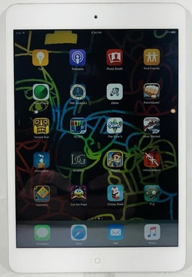 Apple iPad Mini 2 Blanco 16GB Jailbreak Con Juegos Envío Gratis Foto 1 de 4