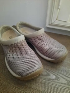 Merrell Womens Shoes Tan Moc Leather Slip On Ortholite Air Cushion Size 6.5 - Picture 1 of 4