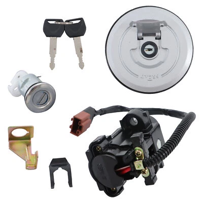 Juego de bloqueo de interruptor de llave de encendido 35010-MGZ-A01 para Honda CBR500R CB500F CB500X 13-15 Foto 1 de 4