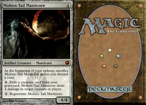 Magic the Gathering -MTG- Molten-Tail Masticore LP - Picture 1 of 1