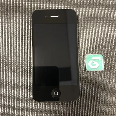 Apple iPhone 4S tela LCD digitalizador tela sensível ao toque preto 8/10 OEM clipes faltando - Imagem 1 de 4