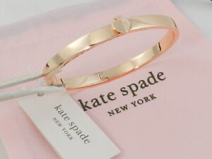 Kate Spade New York Women's Heritage Spade Thin Metal Spade Button Bangle