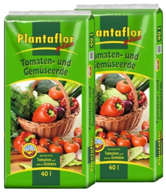 Plantaflor Plus Tomatenerde Gemüseerde Gewächshauserde Erde