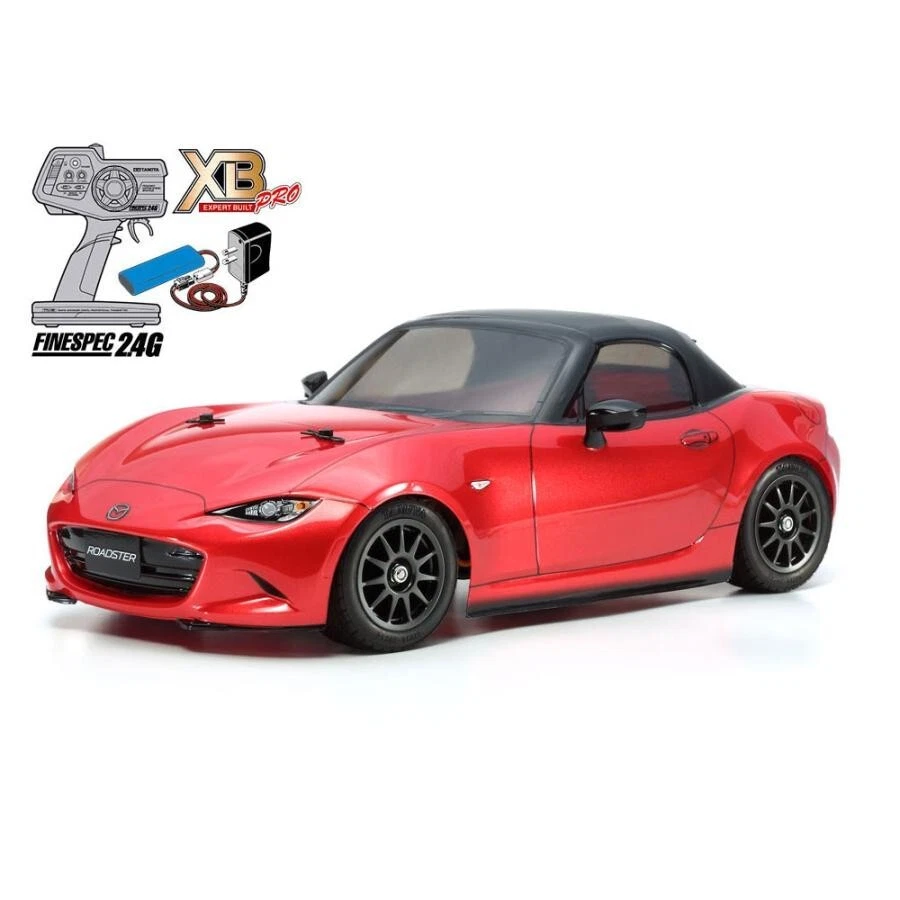 Tamiya 1/10 Electric RC Complete Set XB Mazda Roadster (M-05 Chassis) (57891) - Image 1 of 1
