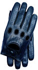 Riparo Women's Genuine Touchscreen Leather Full-finger Driving Gloves - Black