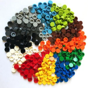 Nuevo 1000 Azulejos Redondos 1x1 Placa Puntos Mosaico Compatible con Lego Elige Tu Color - Imagen 1 de 71