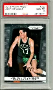 2013 Panini Prizm John Havlicek PSA 10 - Picture 1 of 2