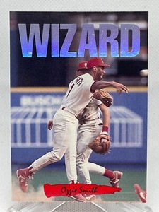 Ozzie Smith 1993 Donruss Triple Play Nicknames #9 Wizard Insert