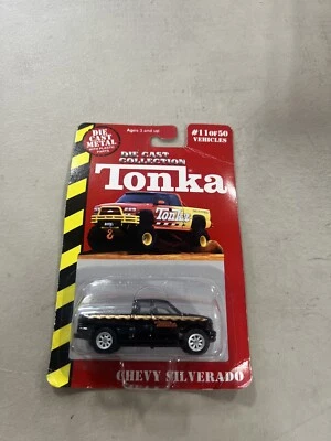 Tonka Maisto Chevy Silverado Pickup Truck, #11 of 50, Black, 1/64, NIB, RARE C19 - Image 1 of 2