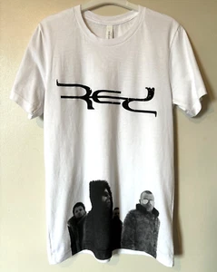 RED (the Band) Short Sleeve Cotton Crew T-Shirt Christian Rock Small NEW White - Picture 1 of 3