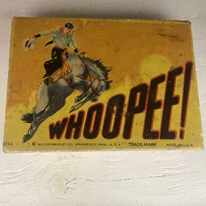 Vintage Whoopee! Milton Bradley 1929 Game With Instructions missing dice & chips - Picture 1 of 5