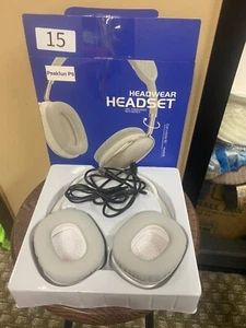 Headsets: "Peakfun P9" HEADWEAR HEADSET 42 HRS USAGE TIME NEW IN OPEN BOX - Picture 1 of 3