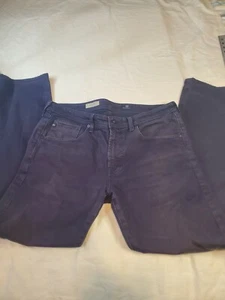 AG Adriano Goldschmied Mens Matchbox Slim Jeans Sz34 navy blue - Picture 1 of 8