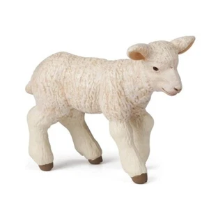 Lamb - Papo Figures #51047 Farmyard Friends 2" length NIB Farm - Picture 1 of 1