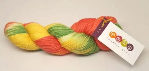 Single Handpaint Sundara Sock Fingering 100% Superwash Merino Bird of Paradise - Picture 1 of 1