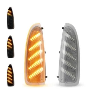 Clear Lens LED Side Mirror Signal Light Lamps For 03-07 Ford F250 F350 SuperDuty - Foto 1 di 8