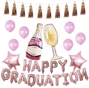 Pink/Gold Graduation Party Supplies