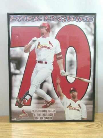 MARK MCGWIRE 70 POSTER PICTURE STARLINE INC 1998 MLB Cover