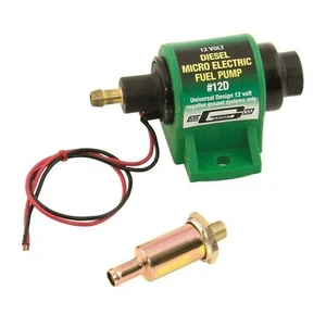 Mr Gasket 12D 12 Volt Micro Electric Fuel Pump - Picture 1 of 1