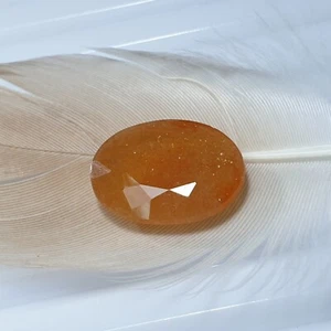 100 % natürlicher Beryll orange Farbe ovale Form facettierter Schliff loser Edelstein 5,70 crt - Bild 1 von 5