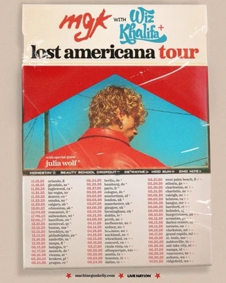 Machine Gun Kelly The Lost Americana World Tour 2026 Poster