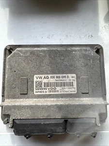 IBIZA STEUERGERÄT 03E906023D MK3 1.2 BENZIN MOTORSTEUERGERÄT MODUL SITZ - Bild 1 von 3
