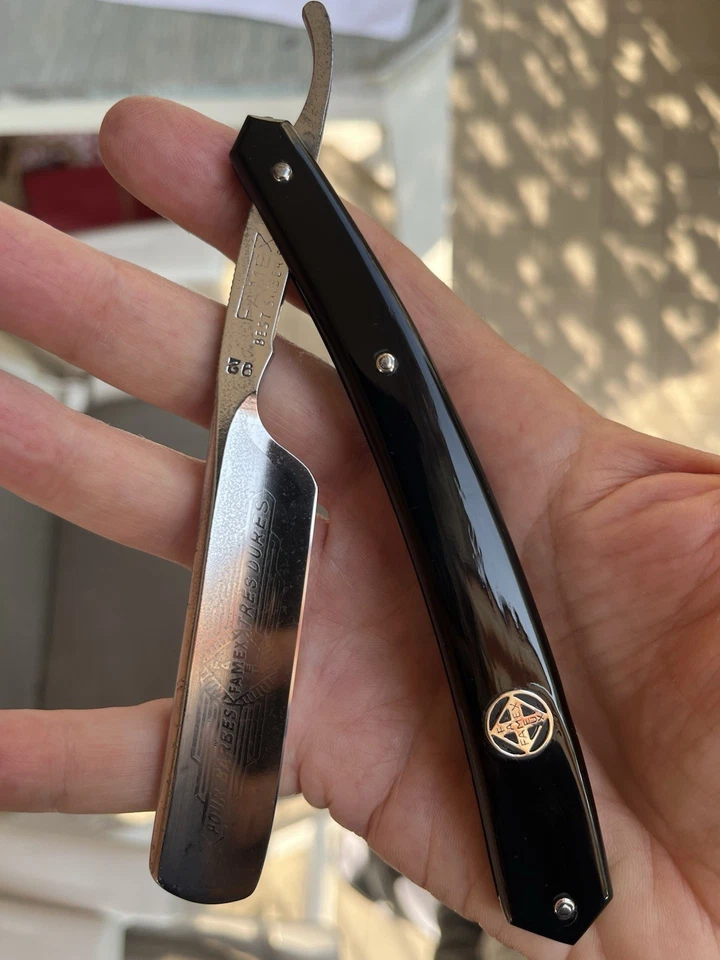 Famex no.92  Solingen Rasoio a mano libera  razor coupe choux - Immagine 1 di 4