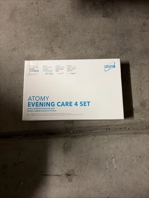 Atomy Cuidado de Noche Juego de 4 Limpiador Profundo Espuma Limpiador Gel Exfoliante Mascarilla Peeloff KR Foto 1 de 4