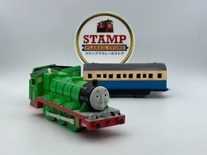 Tomy Trackmaster Plarail Henry the Green Engine Express Set - Picture 1 of 7