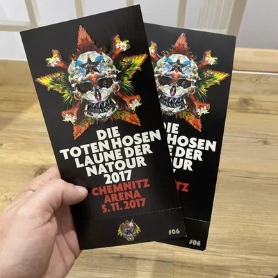 Die Toten Hosen Konzert Tickets Laune der Natour 2017 unentwertet Chemnitz - Bild 1 von 2