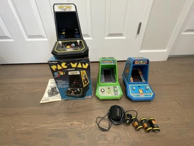 Coleco Paquete De 3 Mini Juegos Arcade En Caja Original con Coleco Perma Power Foto 1 de 4